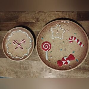 Festive Candy-Themed Plates